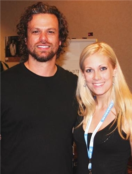 Candice Jarrett with Michael Glabicki from Rusted Root