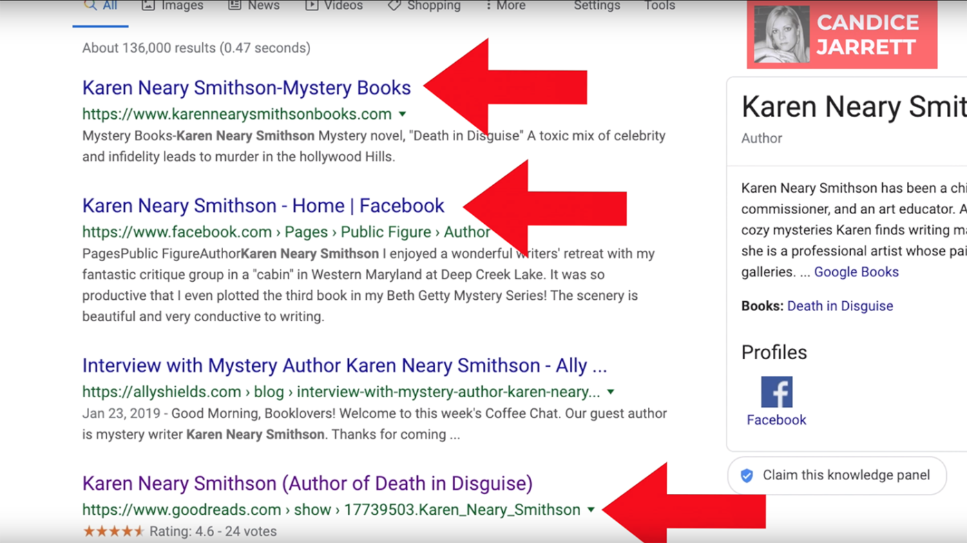 How to Claim a Google Knowledge Panel | Candice Jarrett