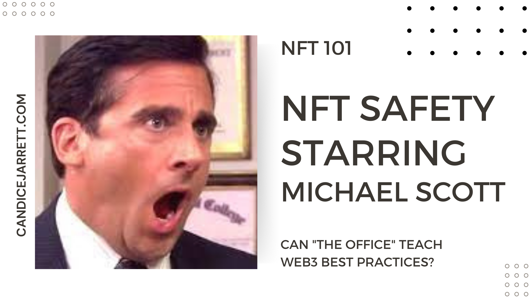 Michael Scott Teaching NFT Safety