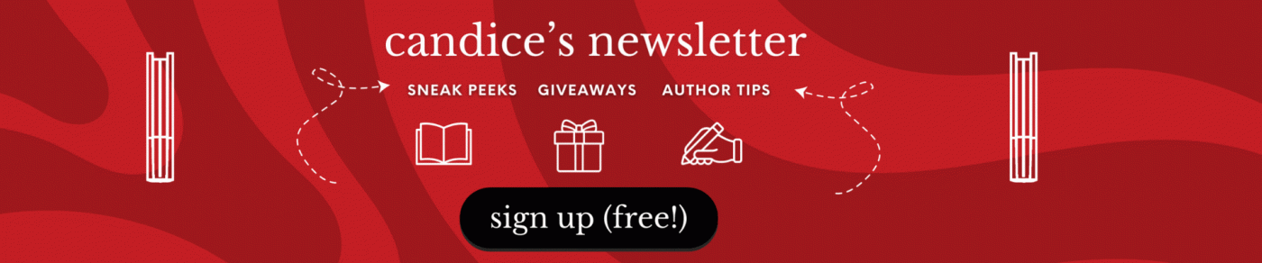Candice Jarrett's Newsletter on Substack is FREE and includes bonus content, exclusive giveaways, author tips and more!