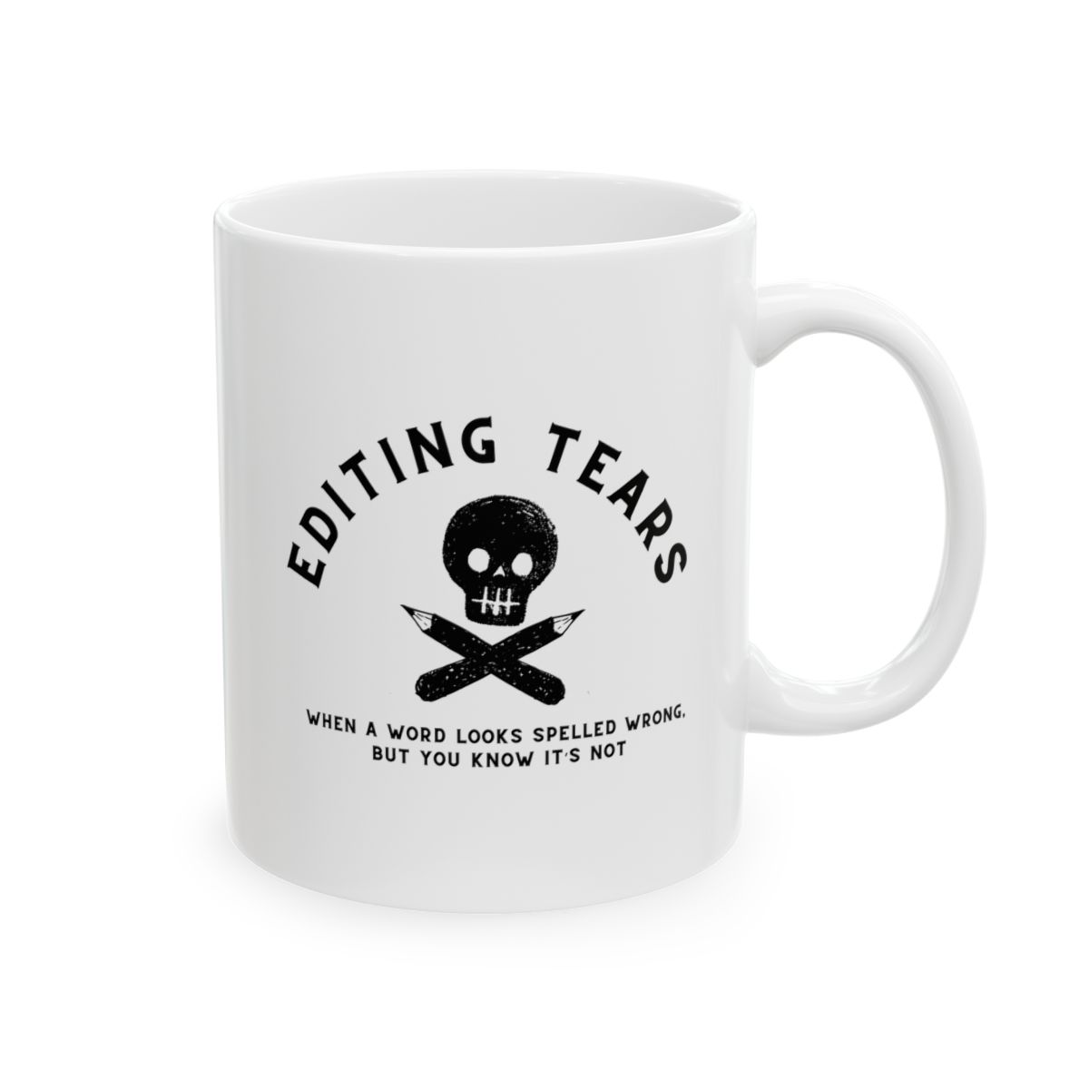 Editing Tears Mug